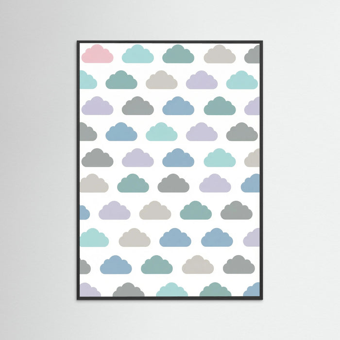 Black Wood Pastel Rainfall