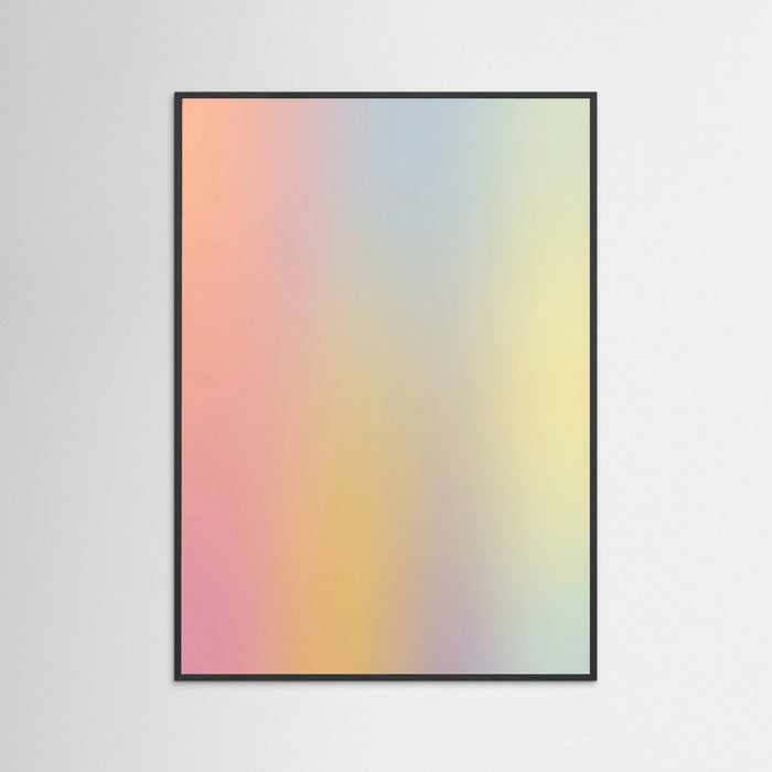 Black Wood Pastel Sky Gradation