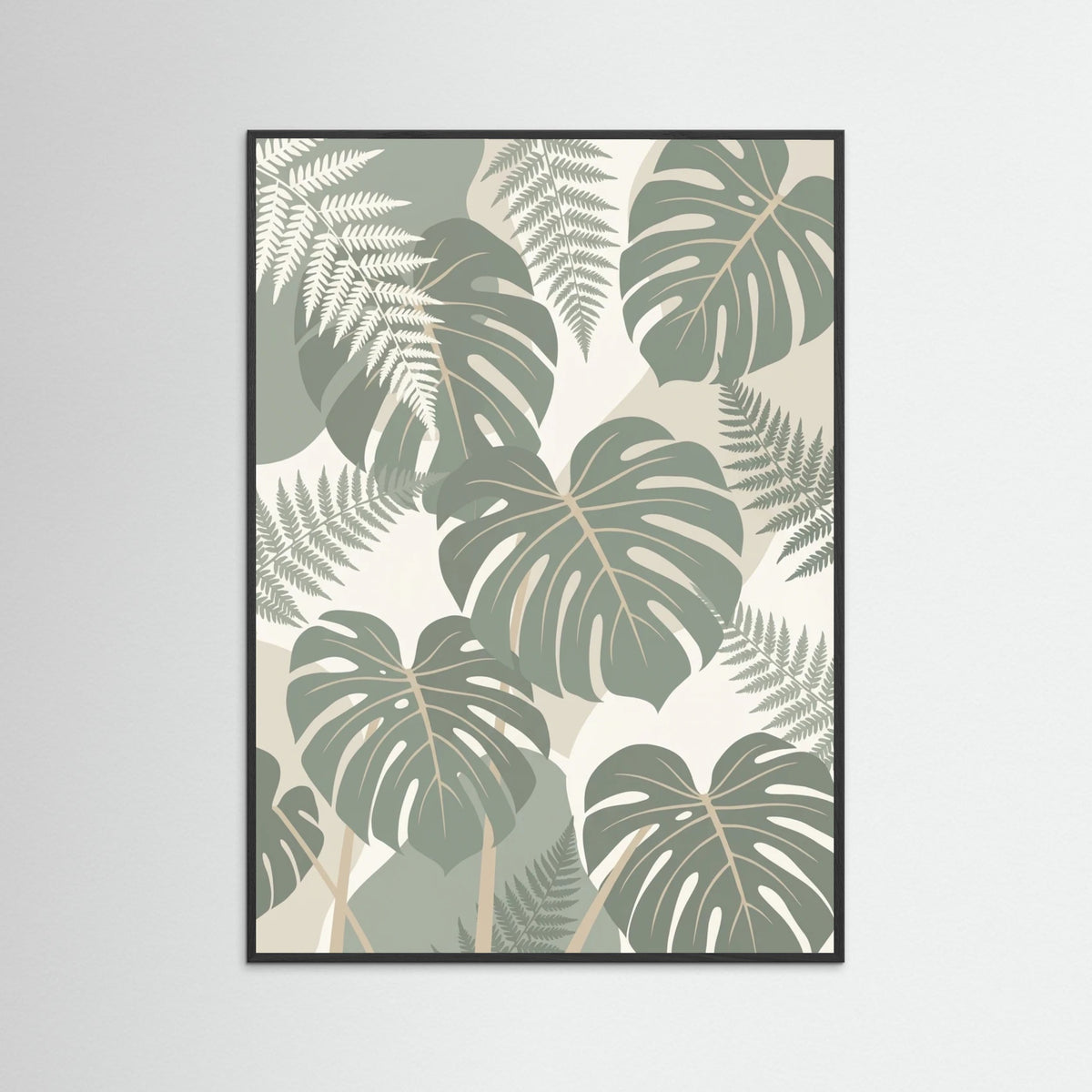 Black Wood Pattern Bloom