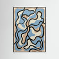 Black Wood Patterned Strokes