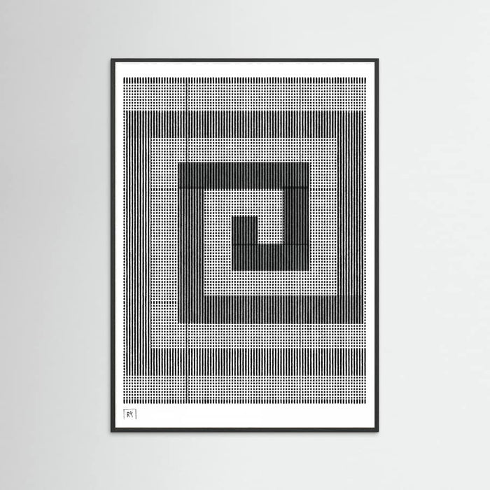 Patterns Fabric Inspired 2b Poster – poster en kunstdruk