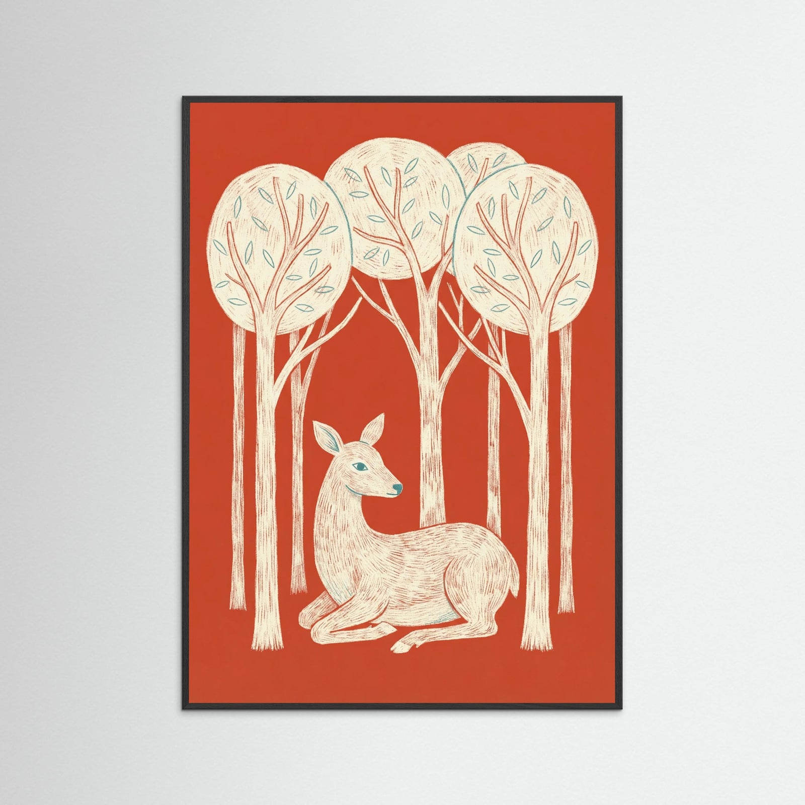 Black Wood Peaceful Flight