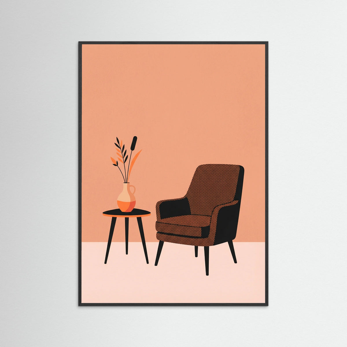 Black Wood Peach Muse