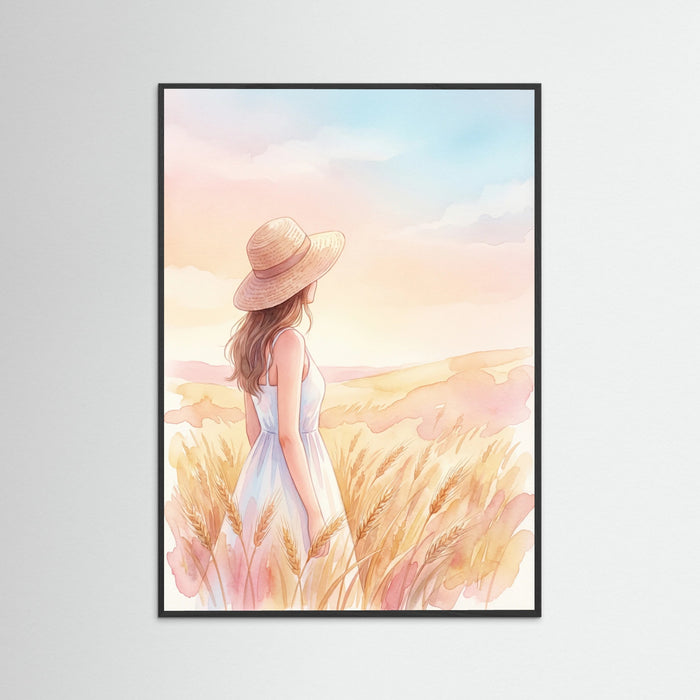 Black Wood Pink Cowgirl Dream