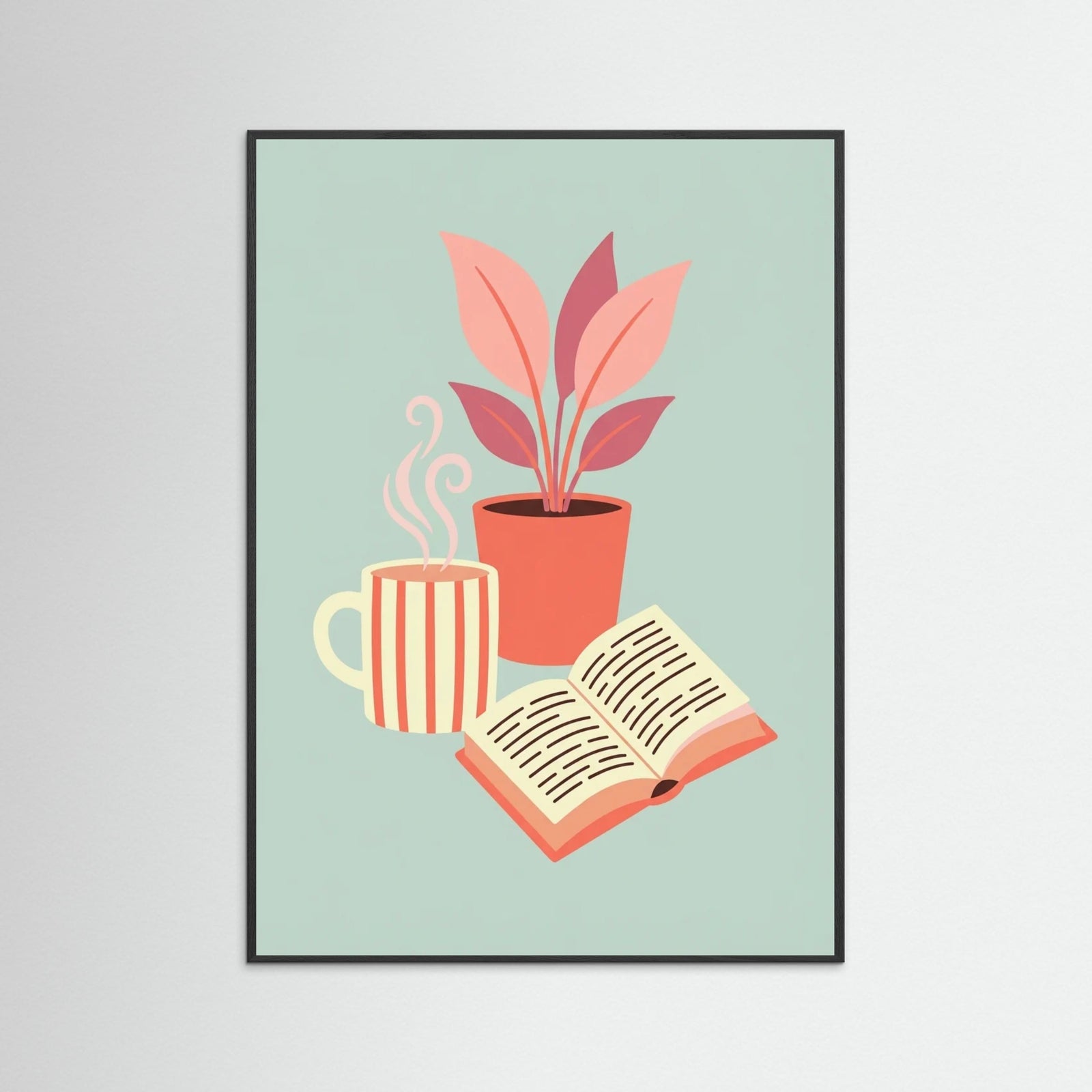 Black Wood Pink Hour