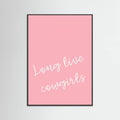 Pink Long Live Cowgirls Poster – plakat og kunsttryk