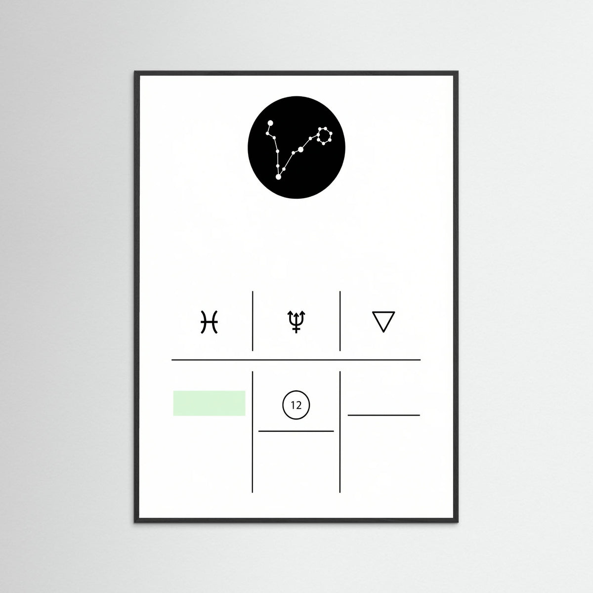 Black Wood Pisces Zodiac Guide