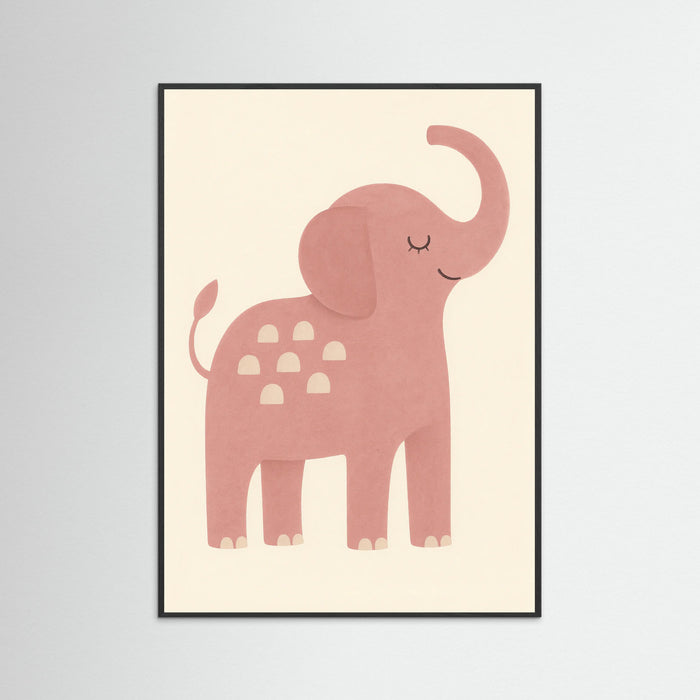 Black Wood Playful Pachyderm