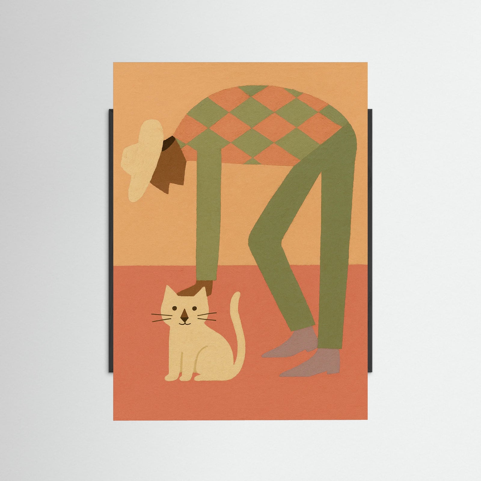 Black Wood Playful Poses