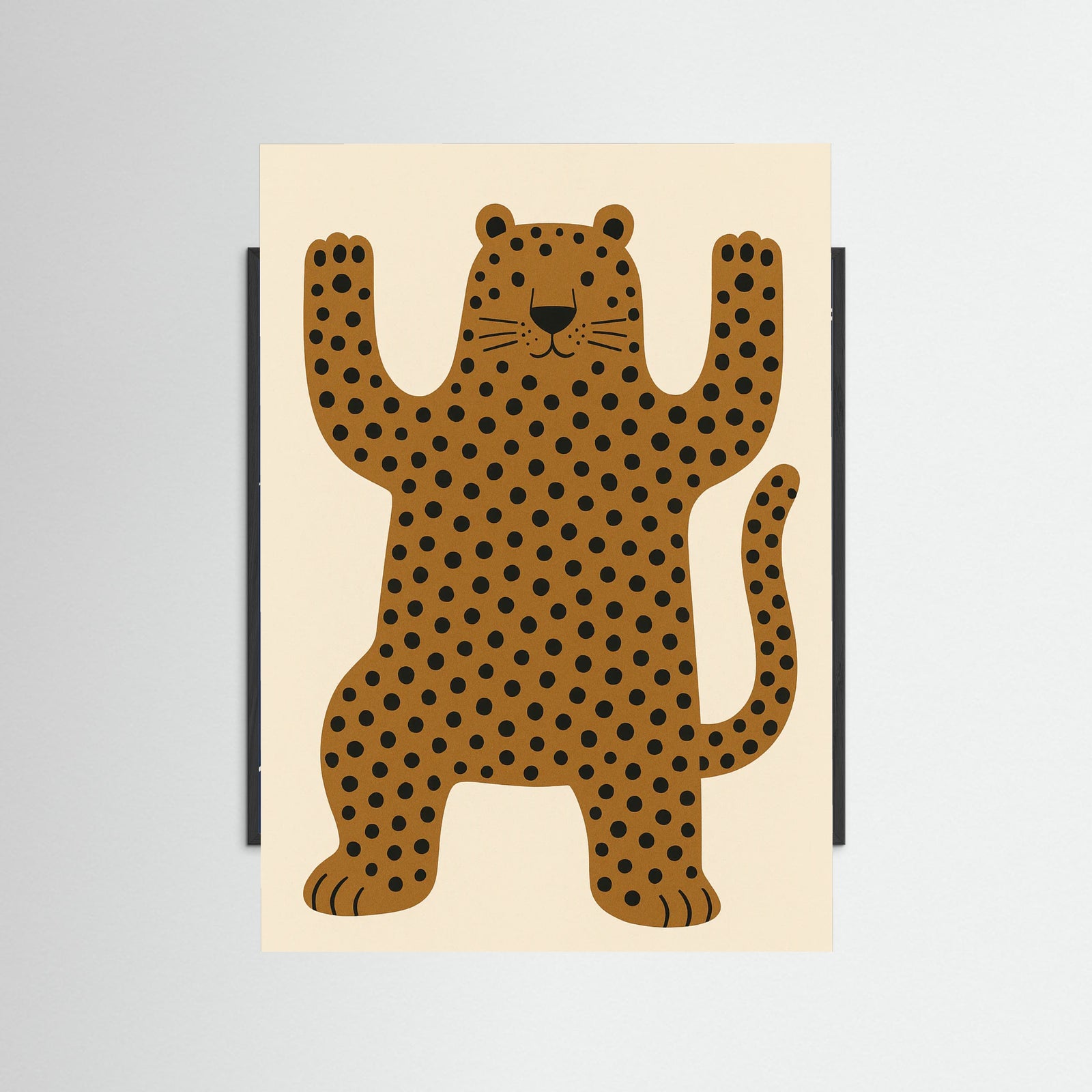 Black Wood Playful Predator