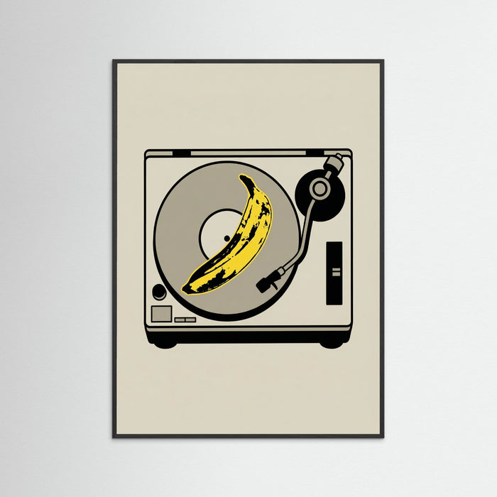 Black Wood Pop Art Icon
