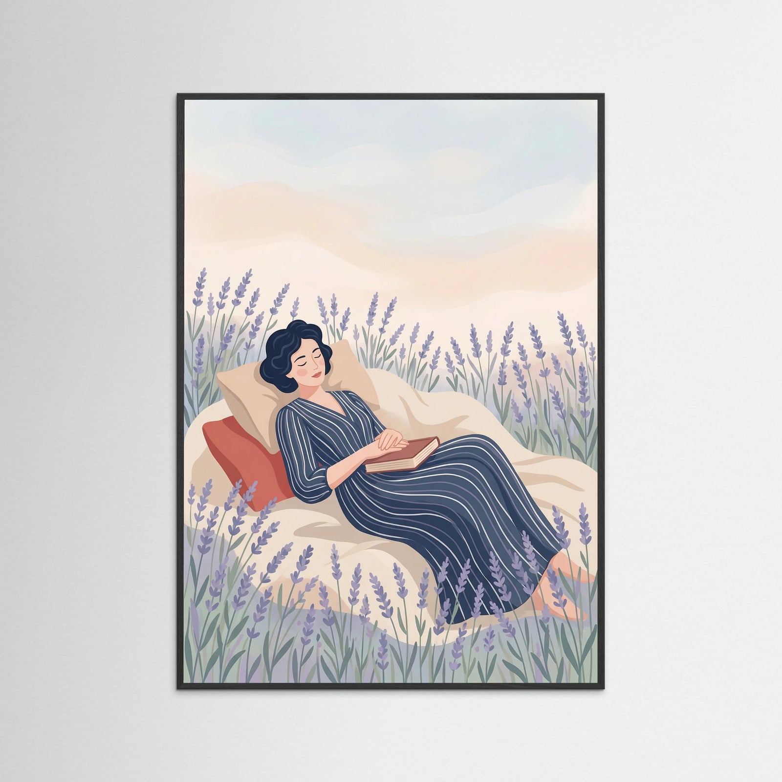 Black Wood Poppy Daydream