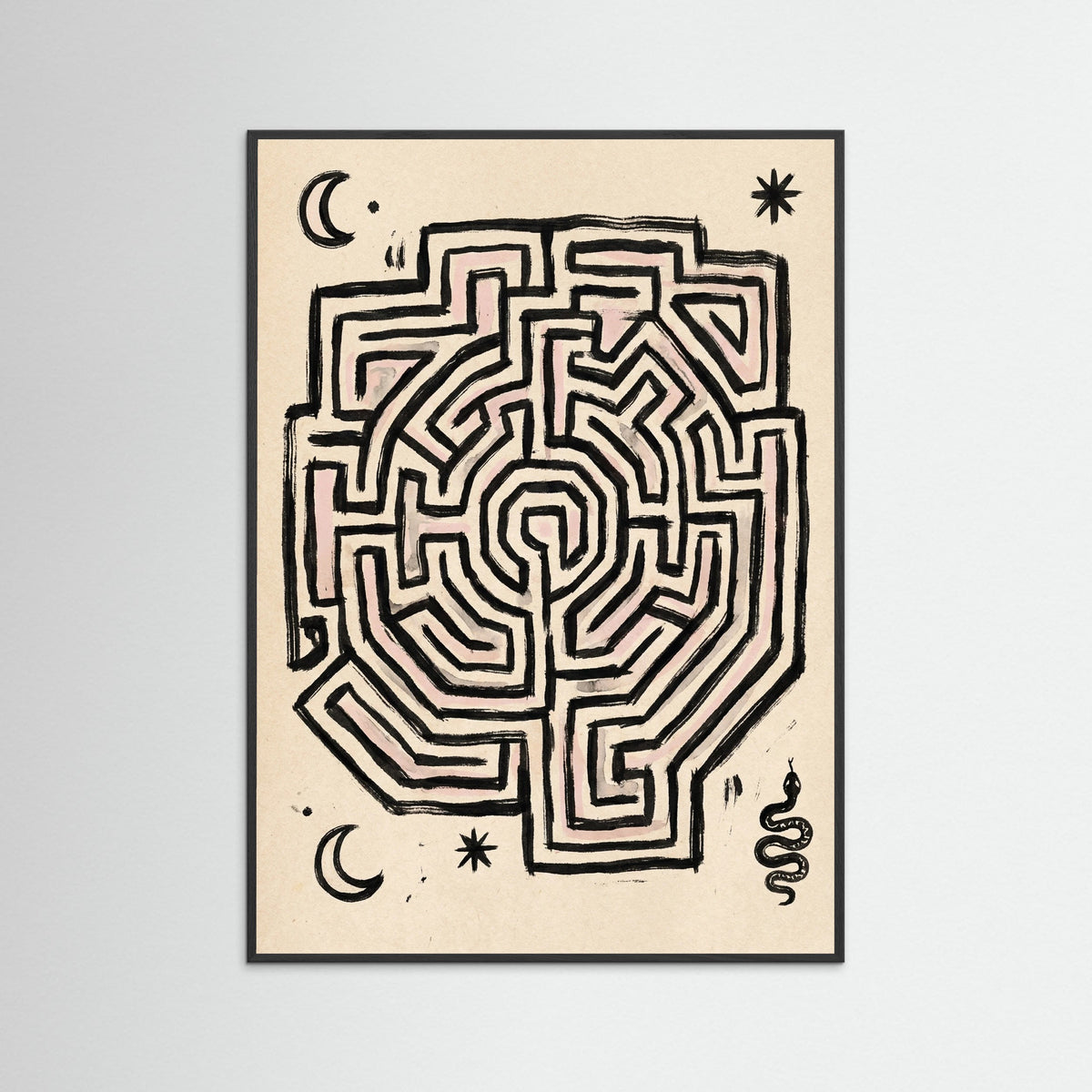 Black Wood Primeval Symbols