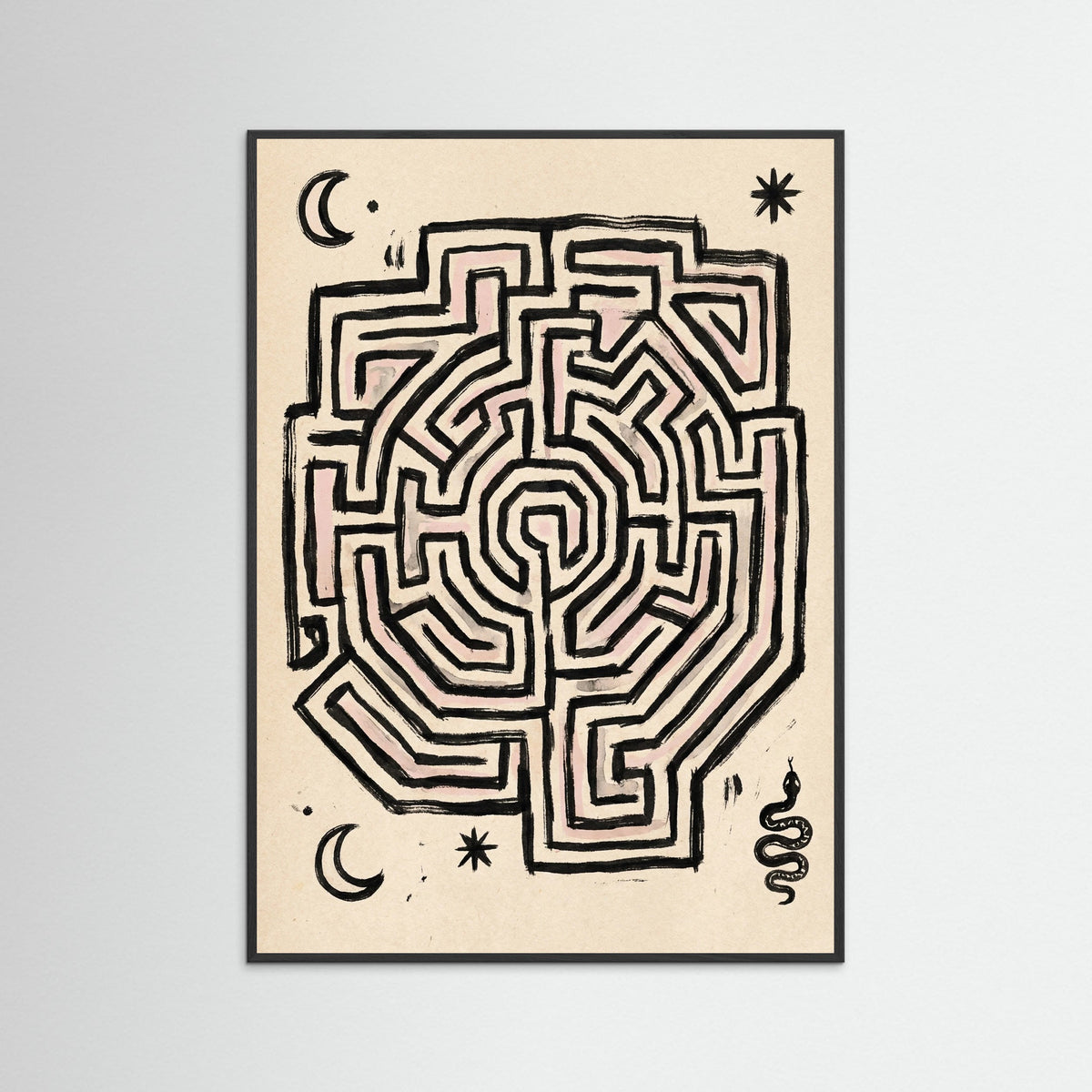 Black Wood Primeval Symbols