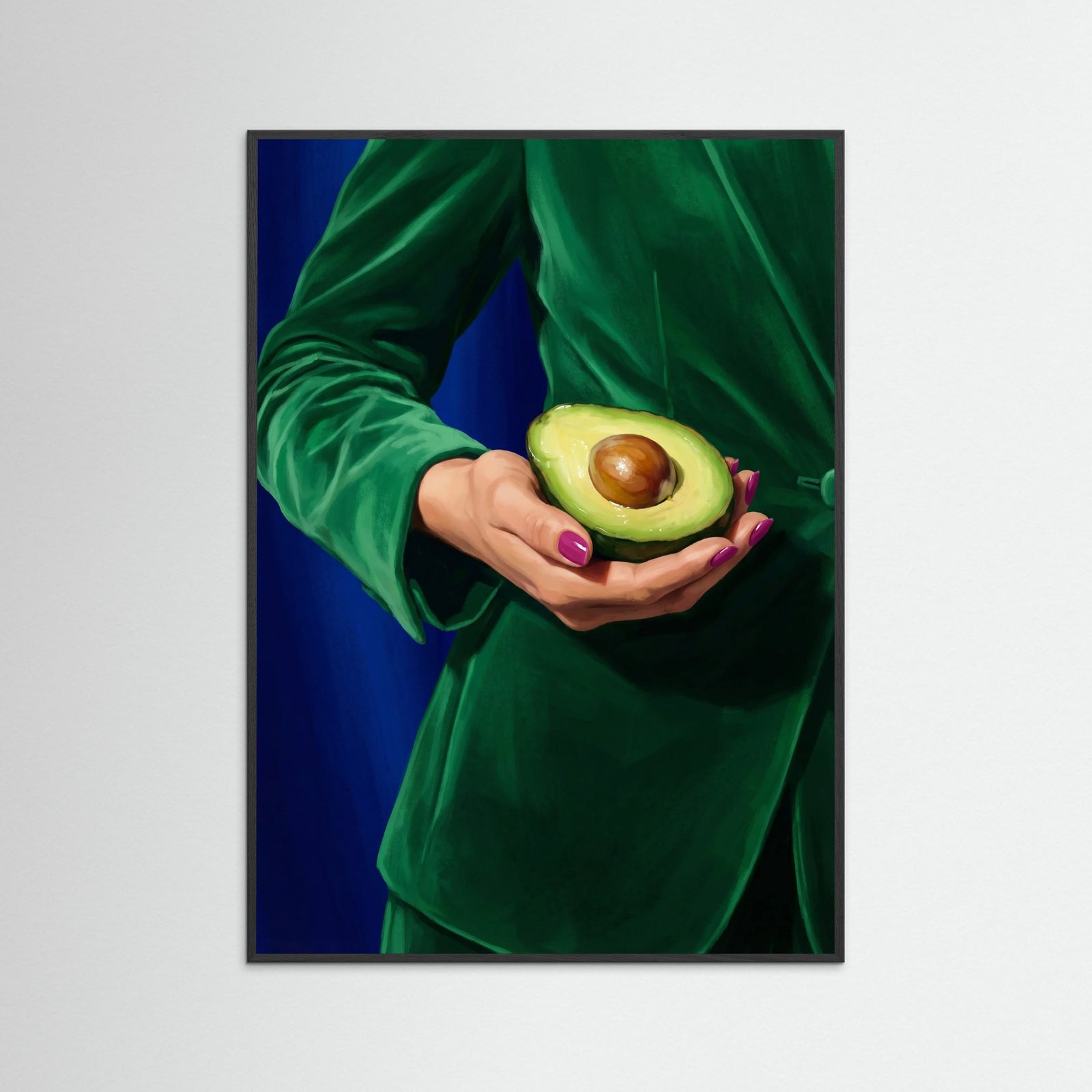 Black Wood Purple Catch