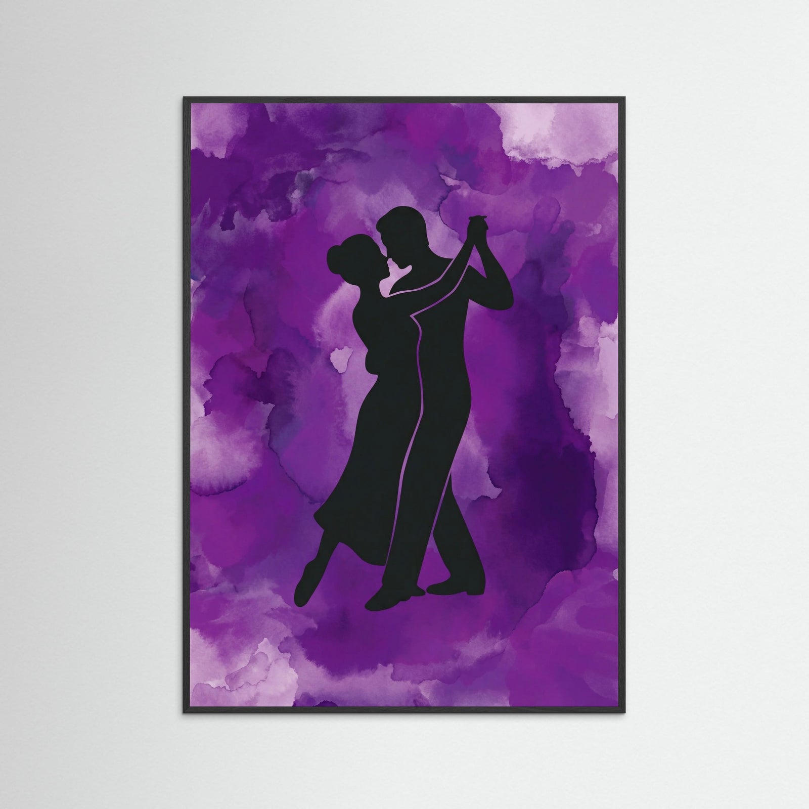 Black Wood Purple Embrace