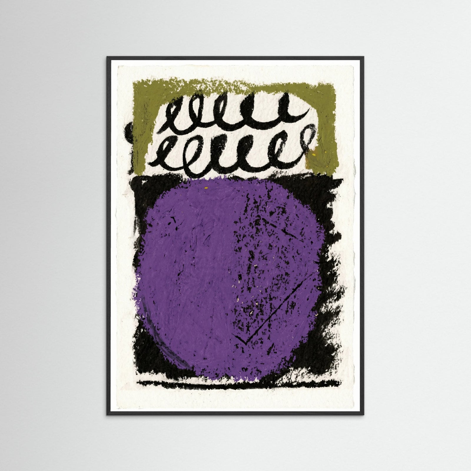 Black Wood Purple Serendipity