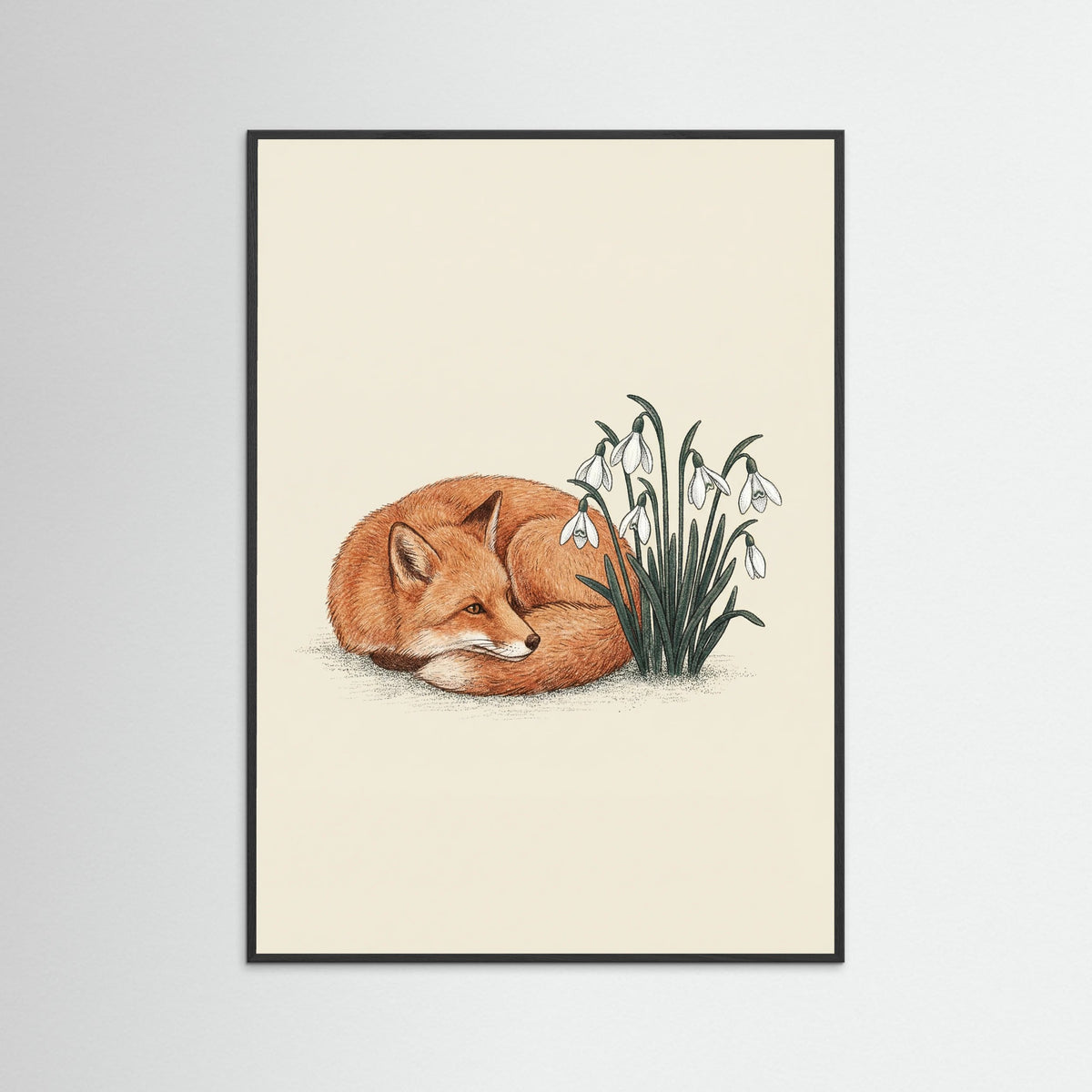 Black Wood Quiet Bloom