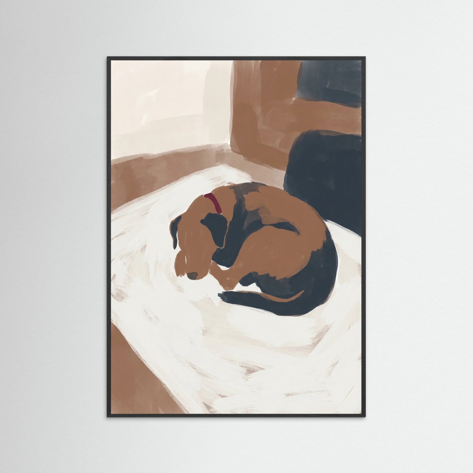 Black Wood Quiet Contemplation