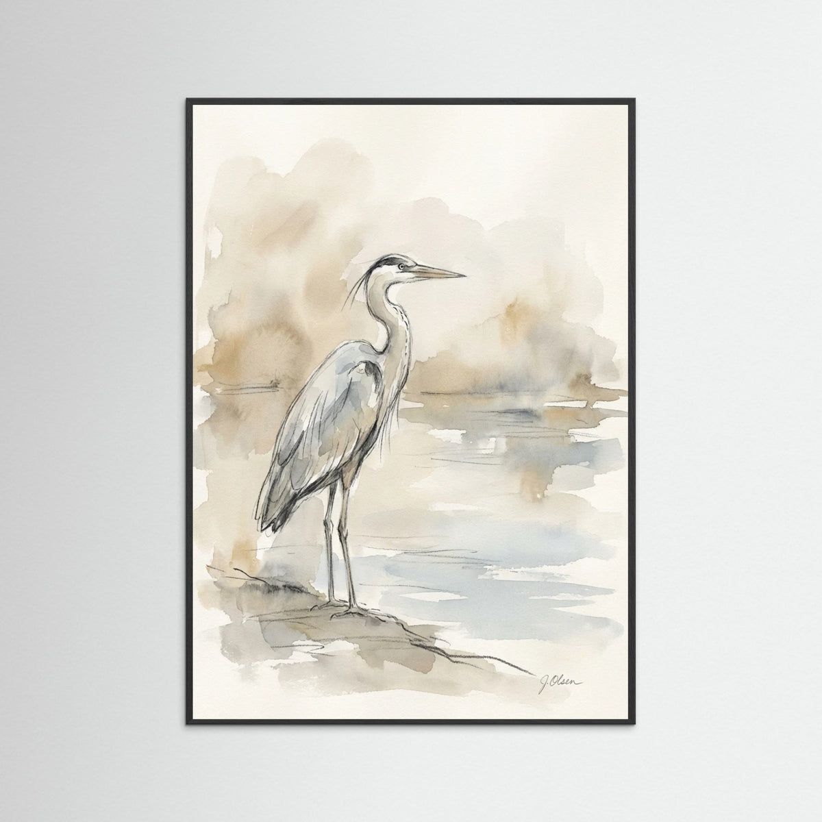 Black Wood Quiet Contemplation