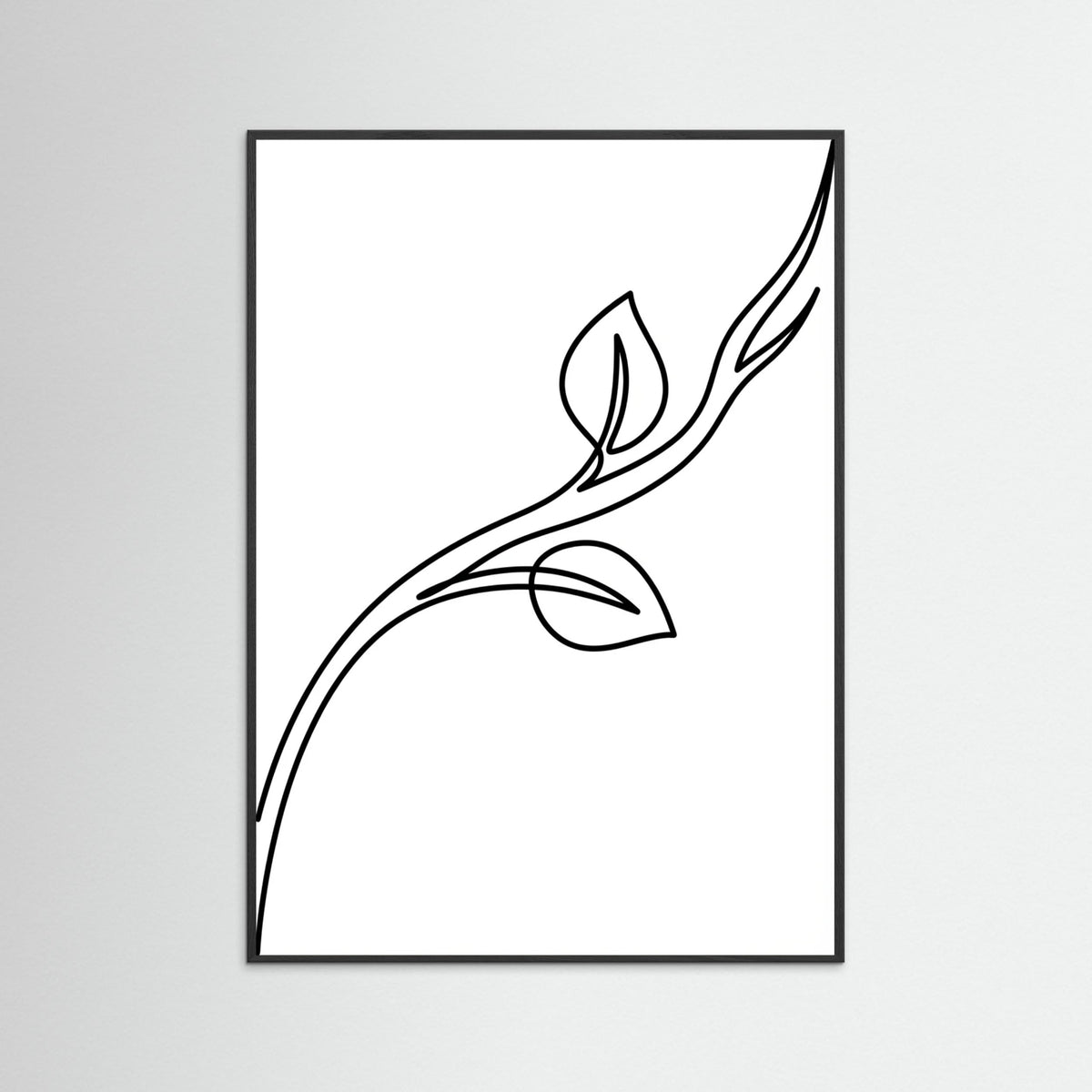 Black Wood Quiet Contours