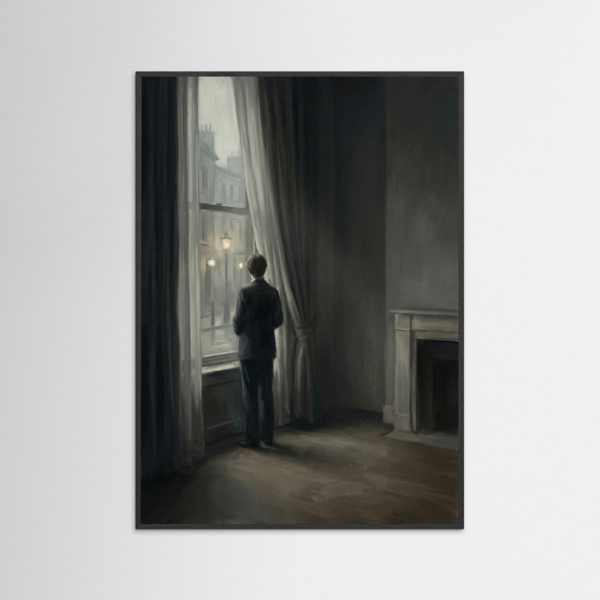 Black Wood Quiet Interior