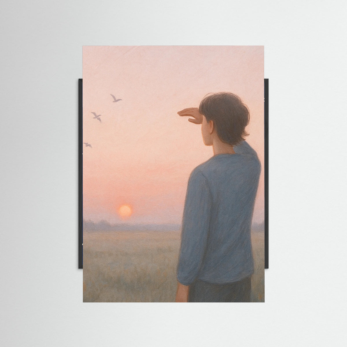 Black Wood Quiet Morning