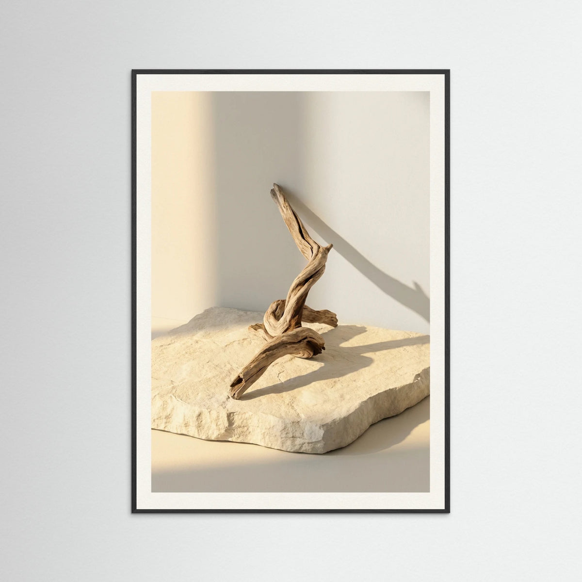 Black Wood Quiet Stillness