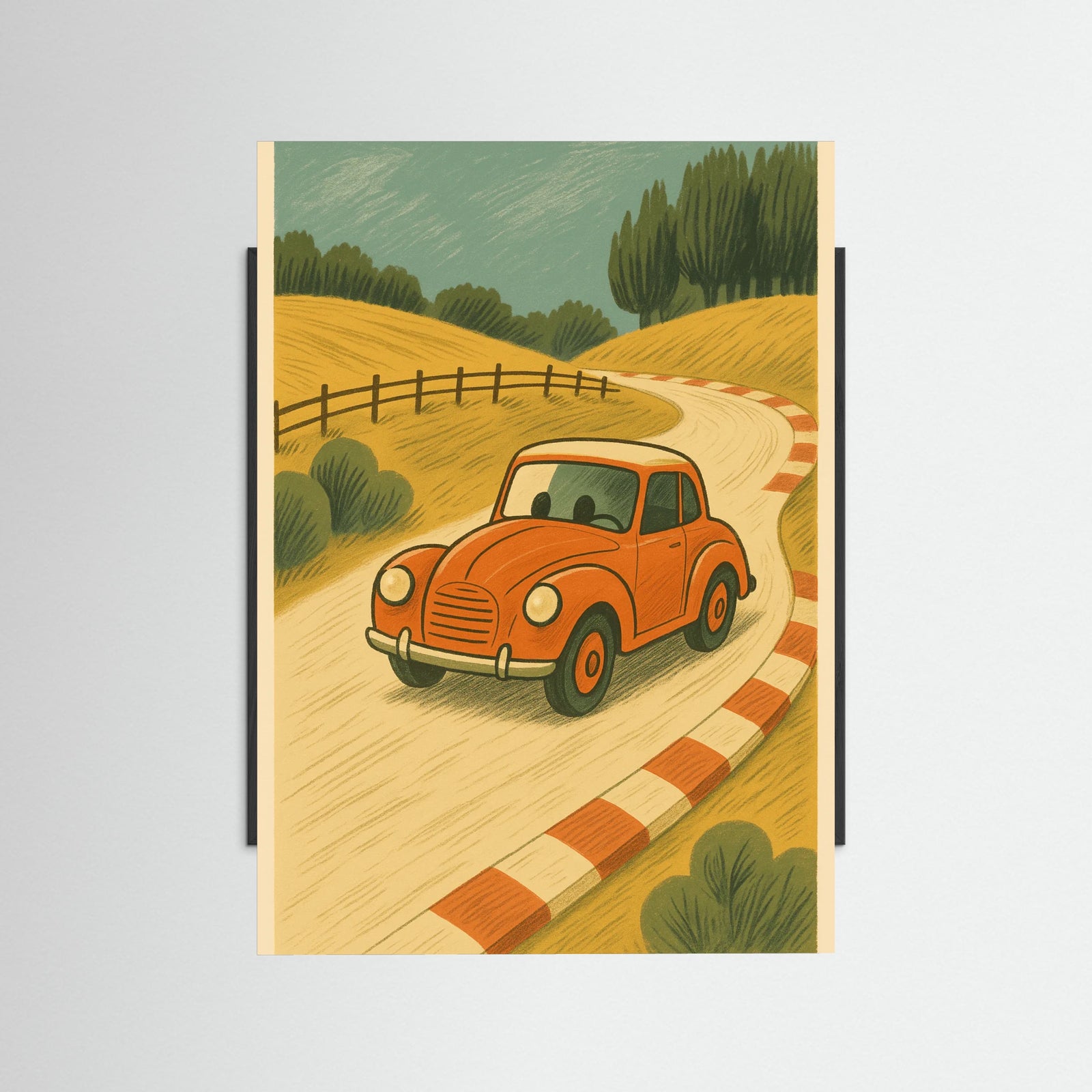 Black Wood Racing Cars