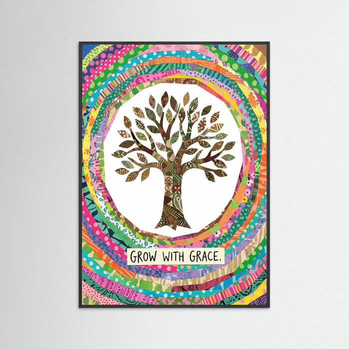 Black Wood Radiant Affirmation
