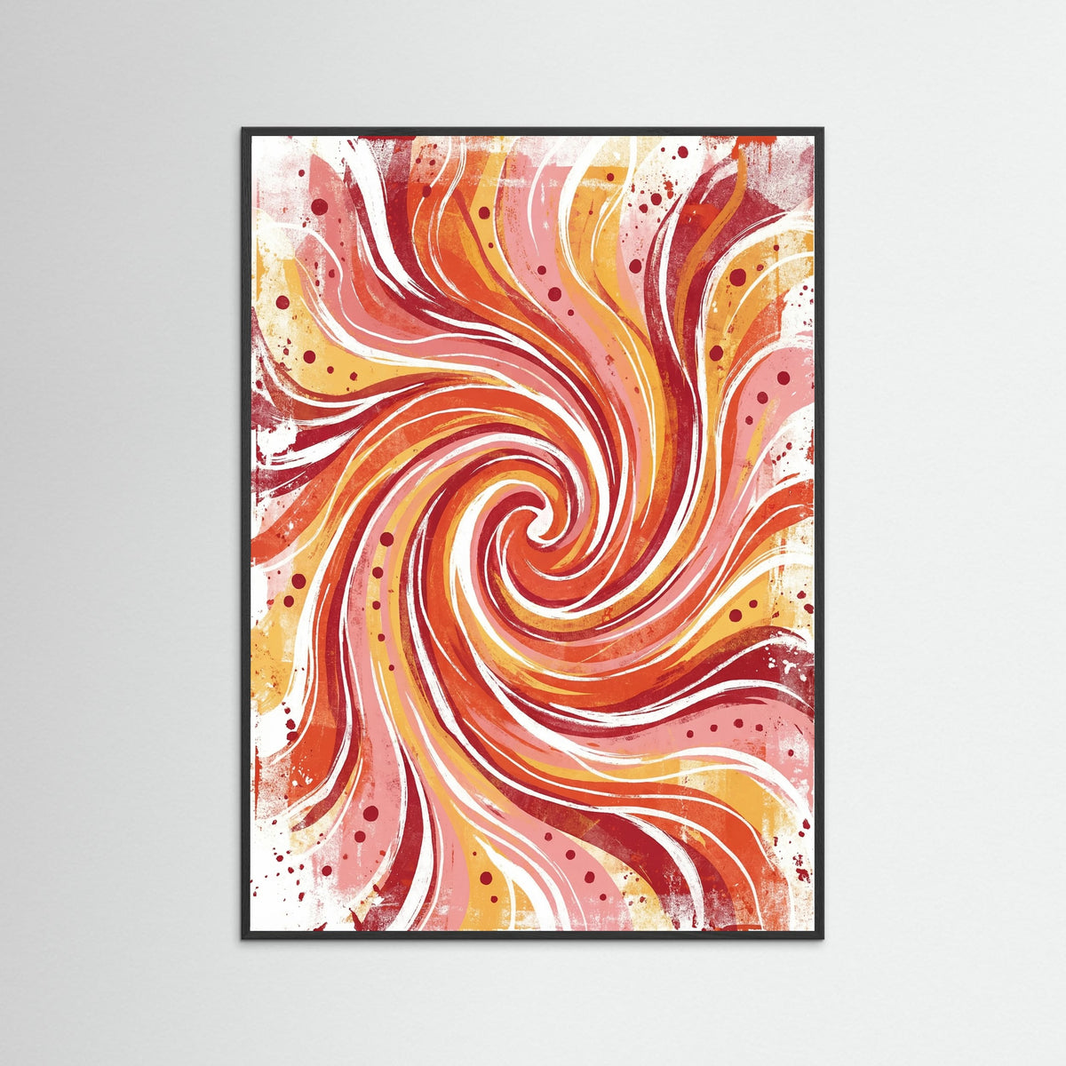 Black Wood Radiant Spheres