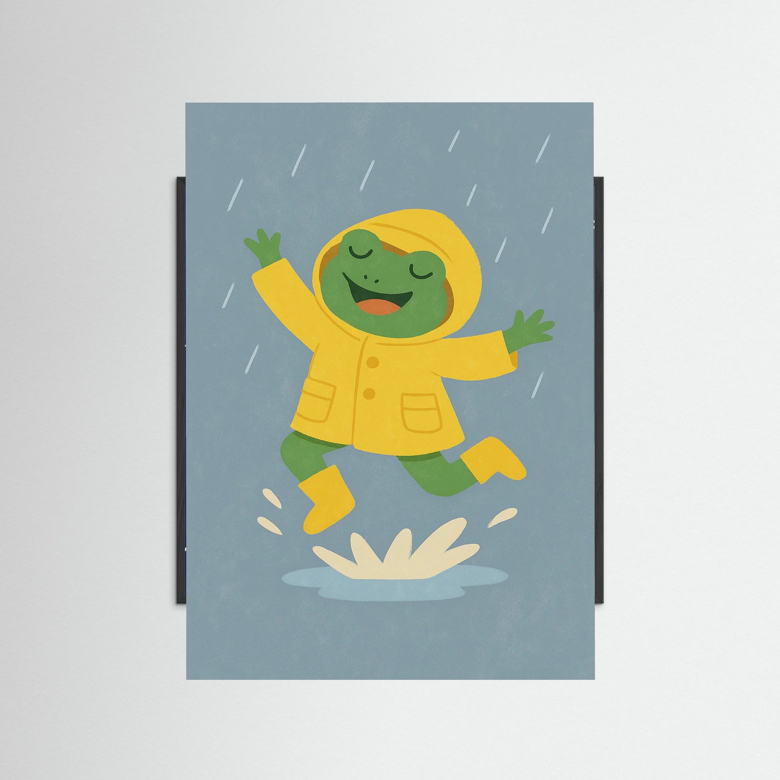 Black Wood Rainy Frog