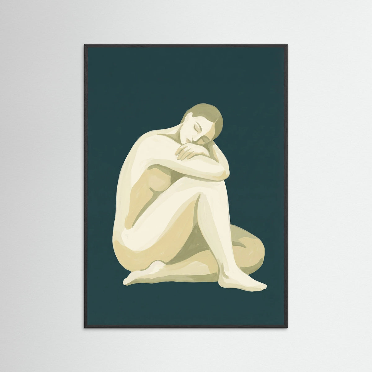 Black Wood Reclined Serenity