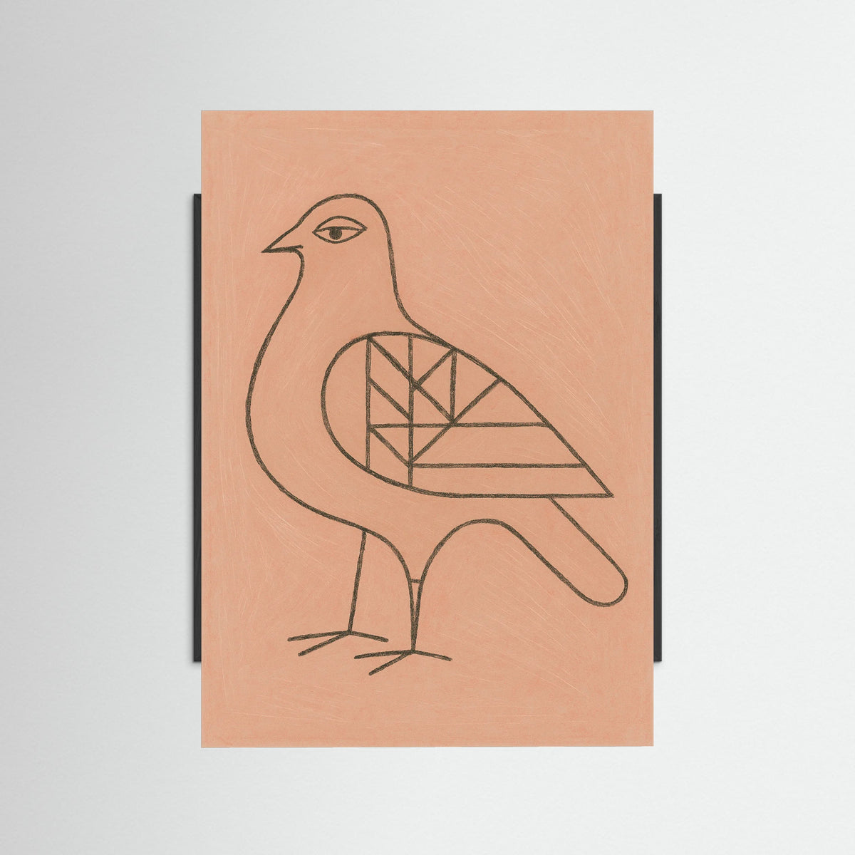 Black Wood Reflective Poise