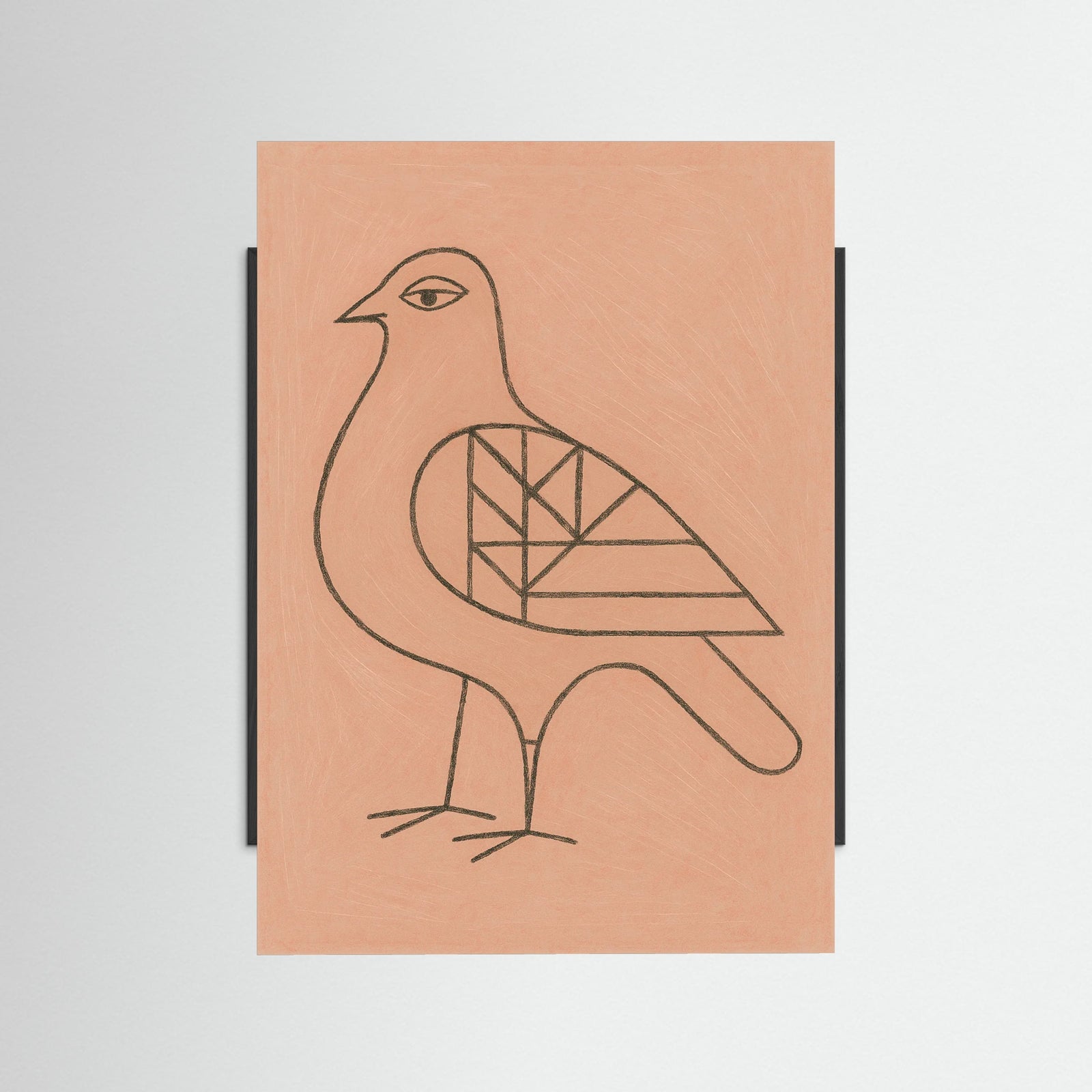 Black Wood Reflective Poise