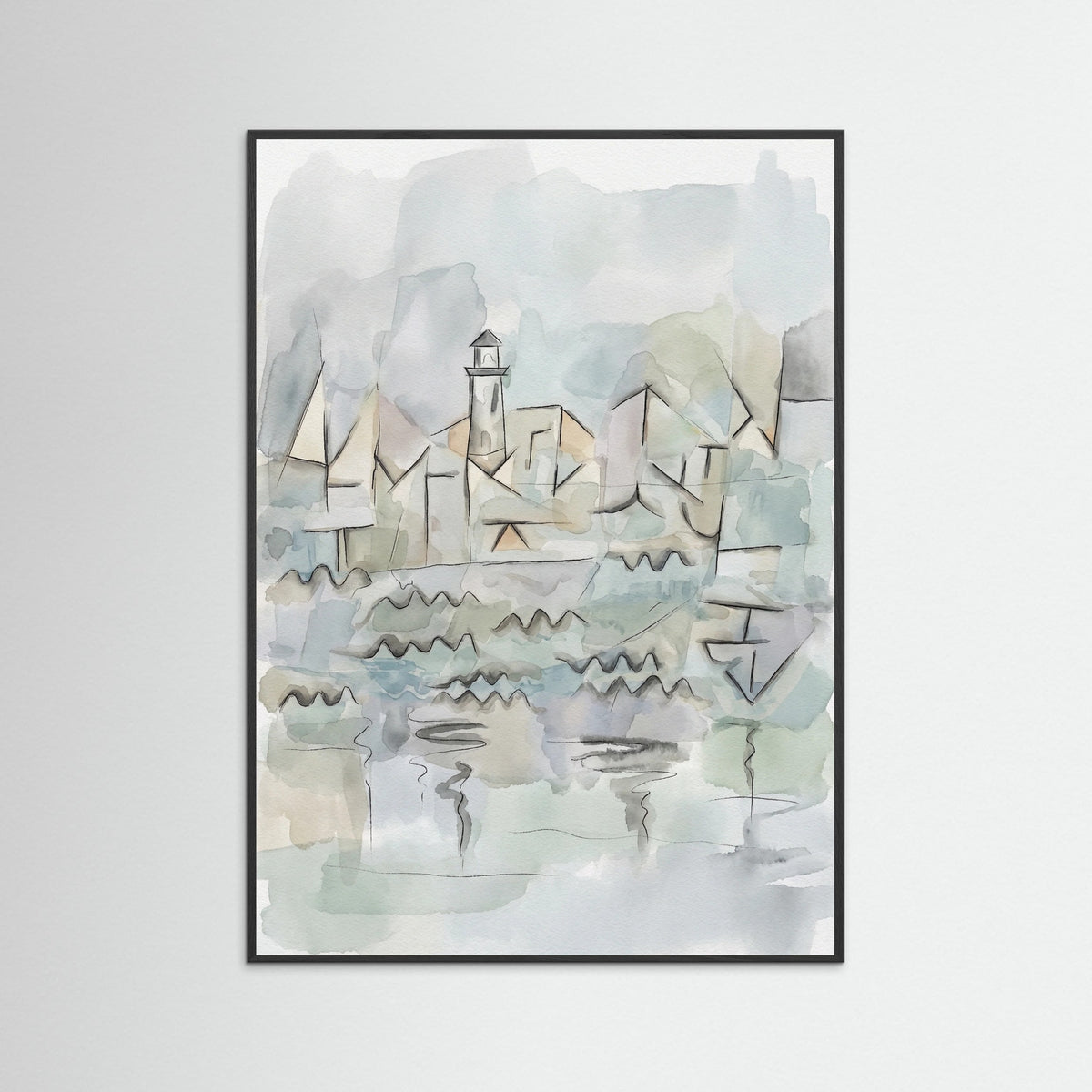 Black Wood Rhine Waterscape