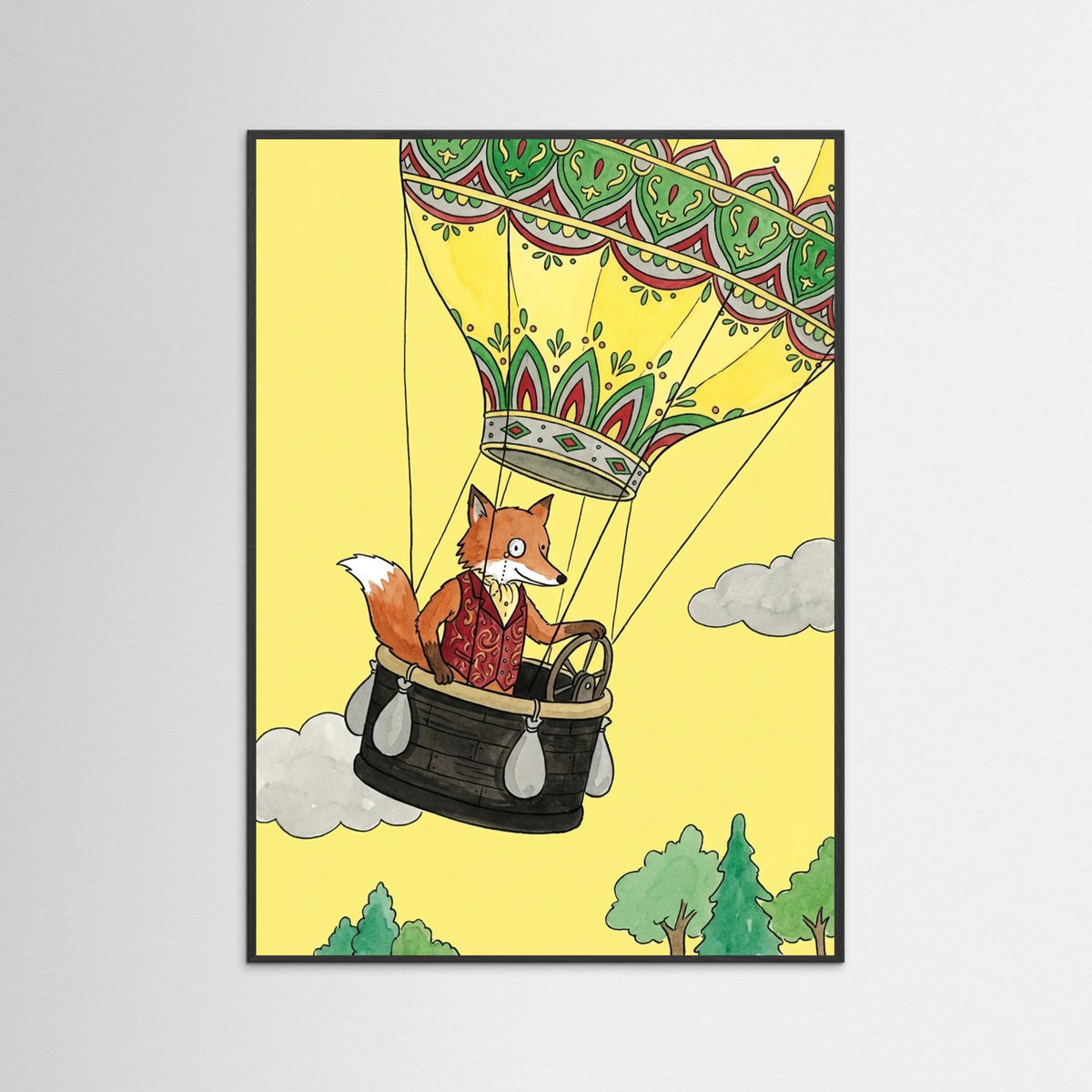 Black Wood Royal Elephant