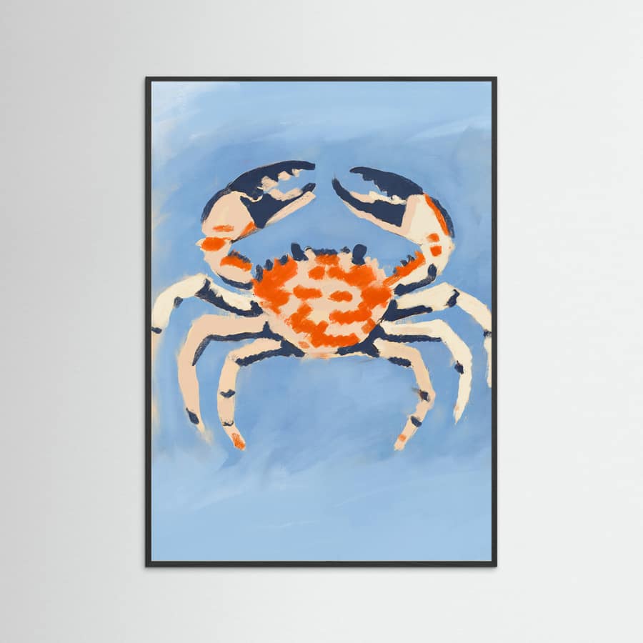 Rubycrab Poster – poster and art print