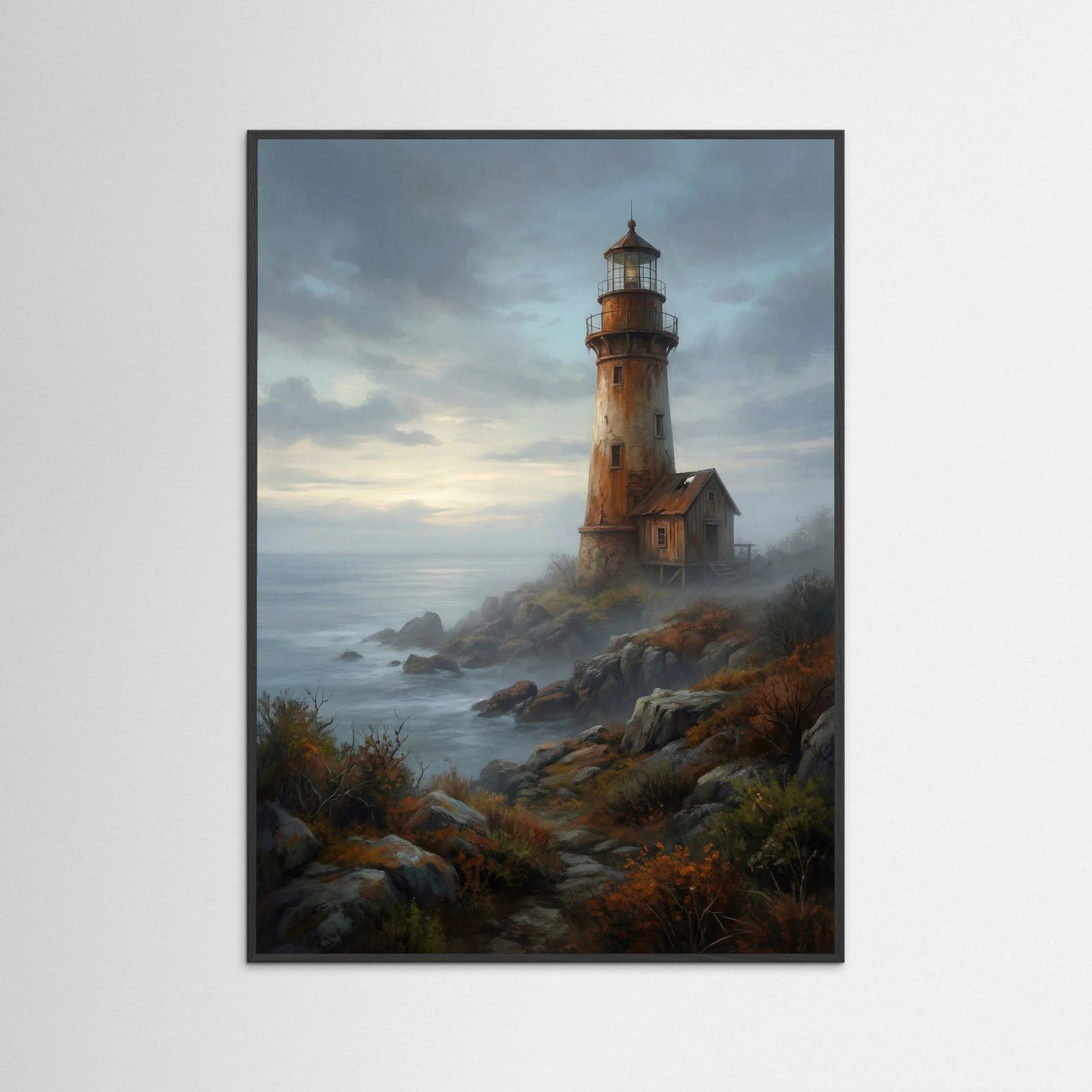 Black Wood Rustic Twilight