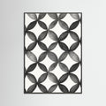 Black Wood SUN MOON Poster
