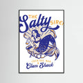 Poster Salty Siren Cocktail Bar & Clam Shack Mermaid – poster e stampa artistica