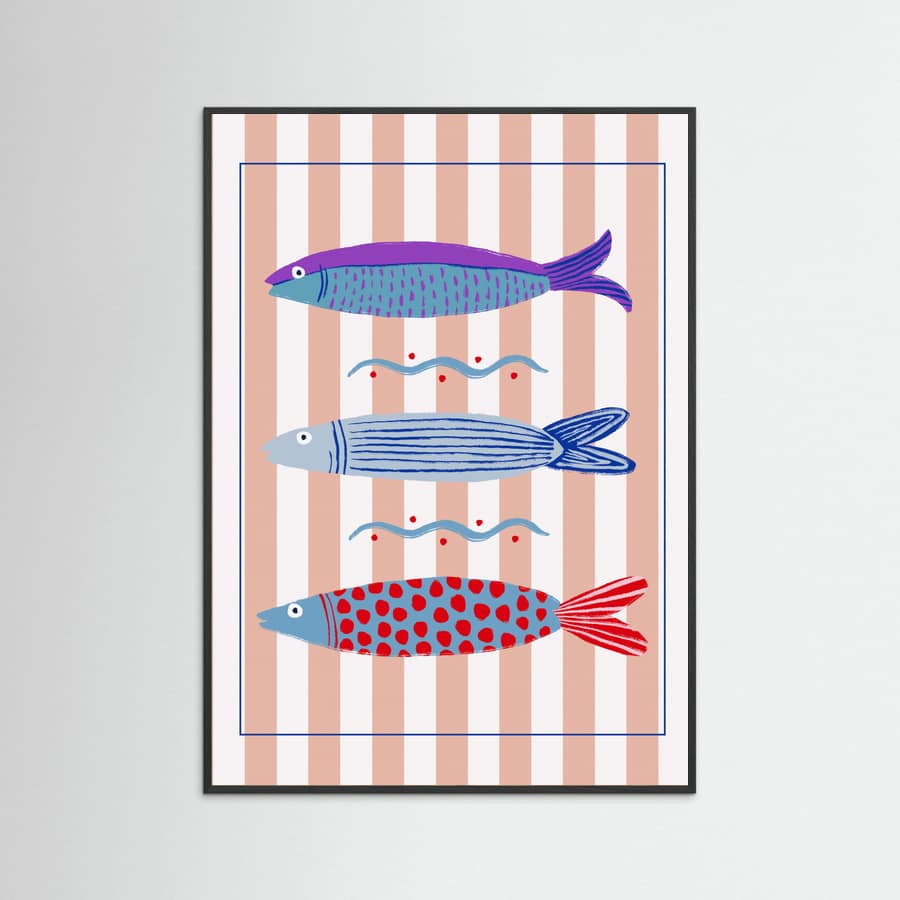 Sardines Poster – poster and art print