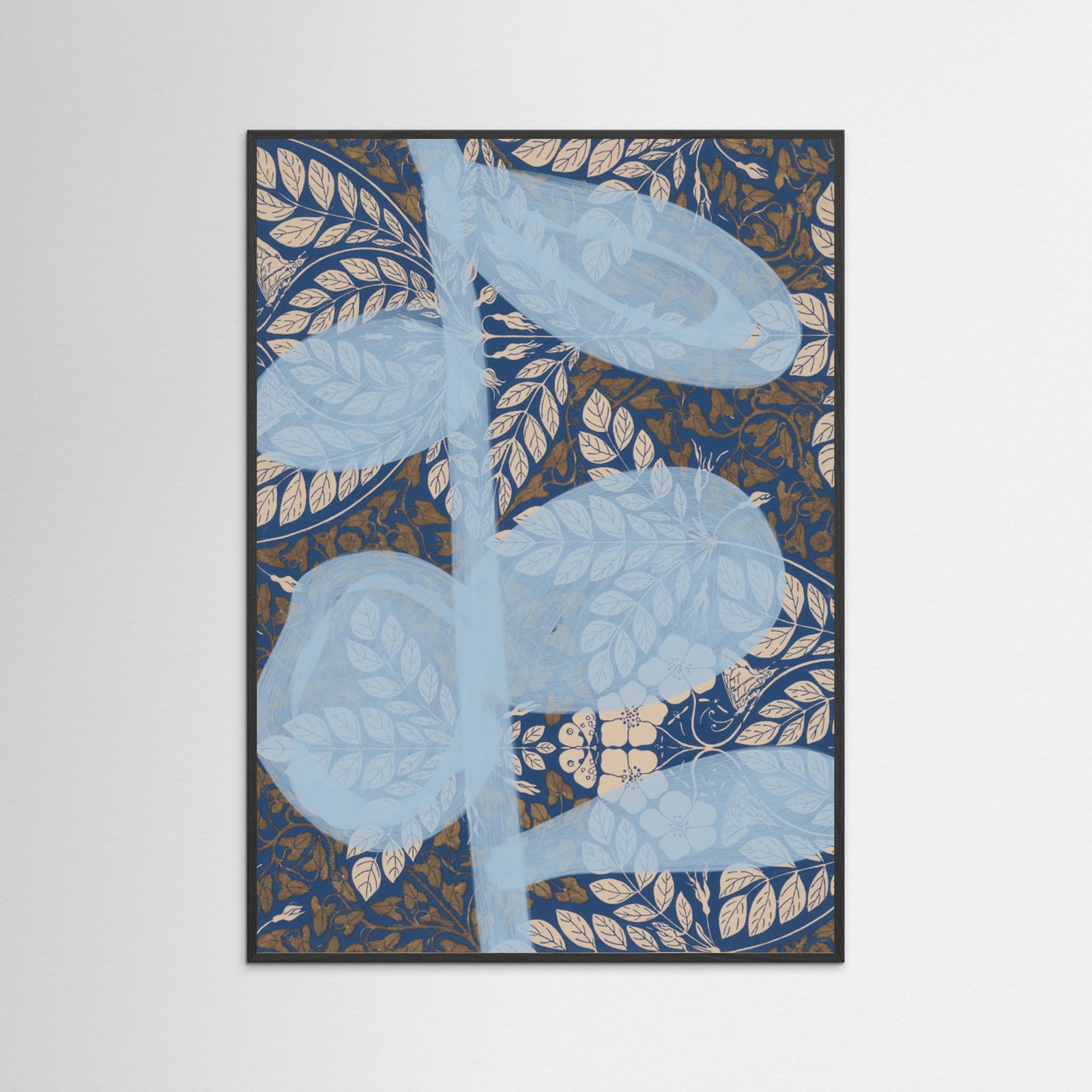 Black Wood Scandivintage Poster