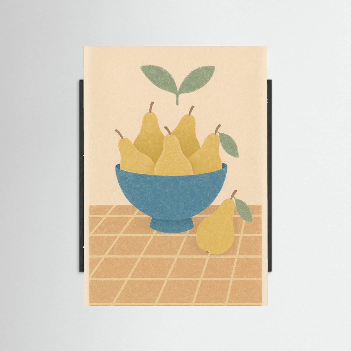 Black Wood Scarlet Bouquet Vase