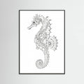 Seahorse 3 Poster – plakat og kunsttryk