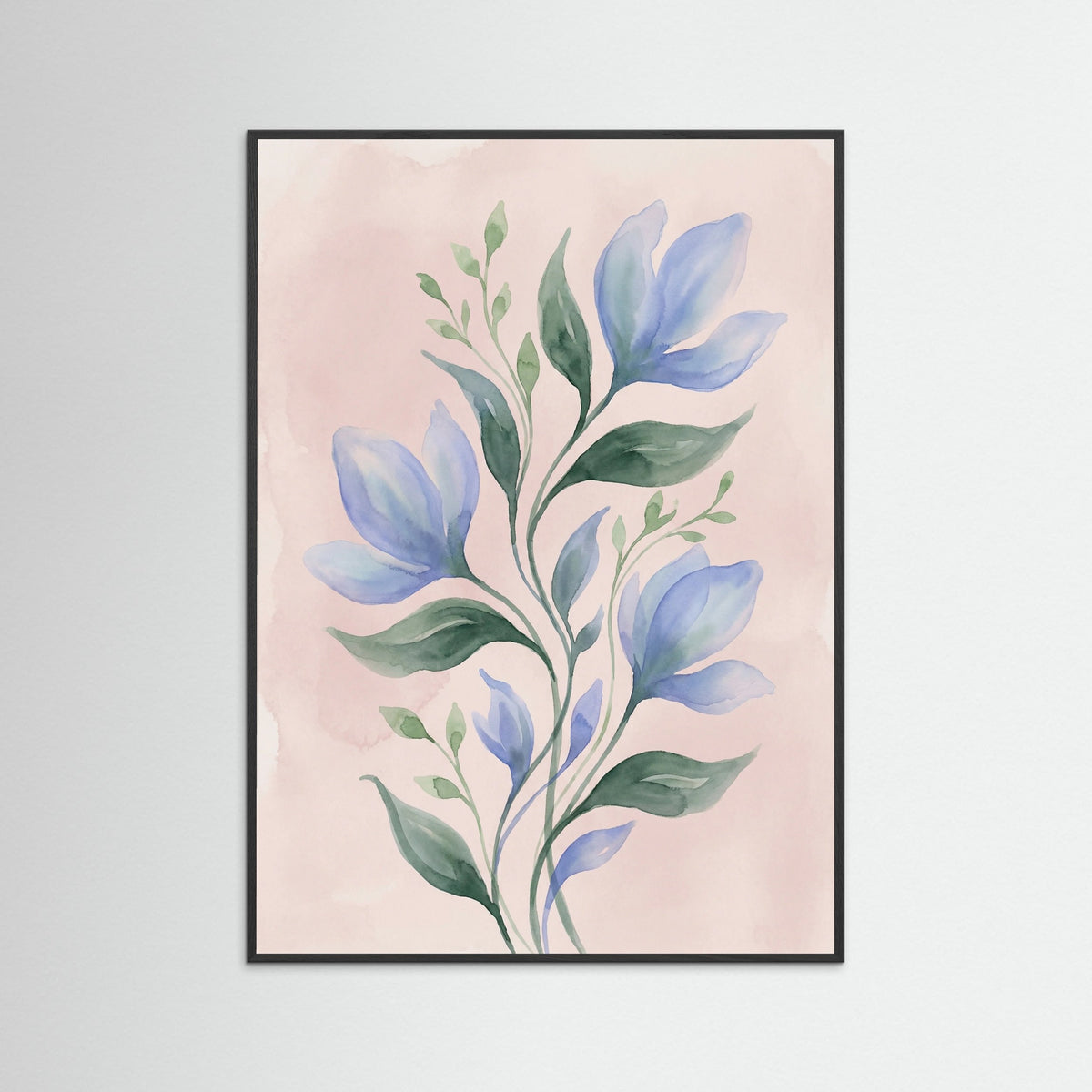 Black Wood Serene Blue Foliage