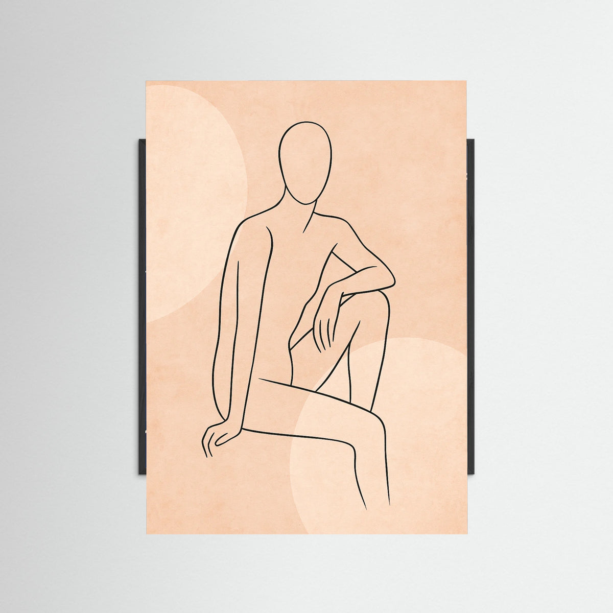 Black Wood Serene Contour