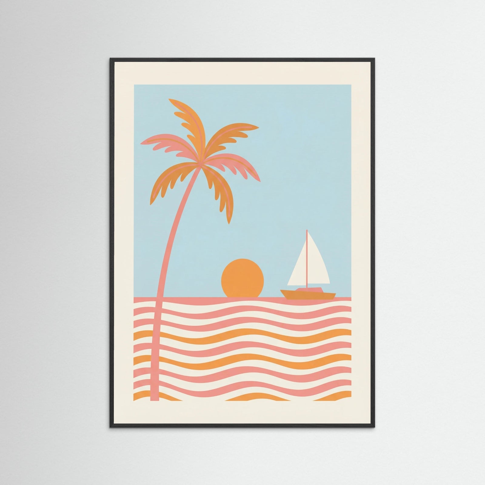 Black Wood Serene Horizon