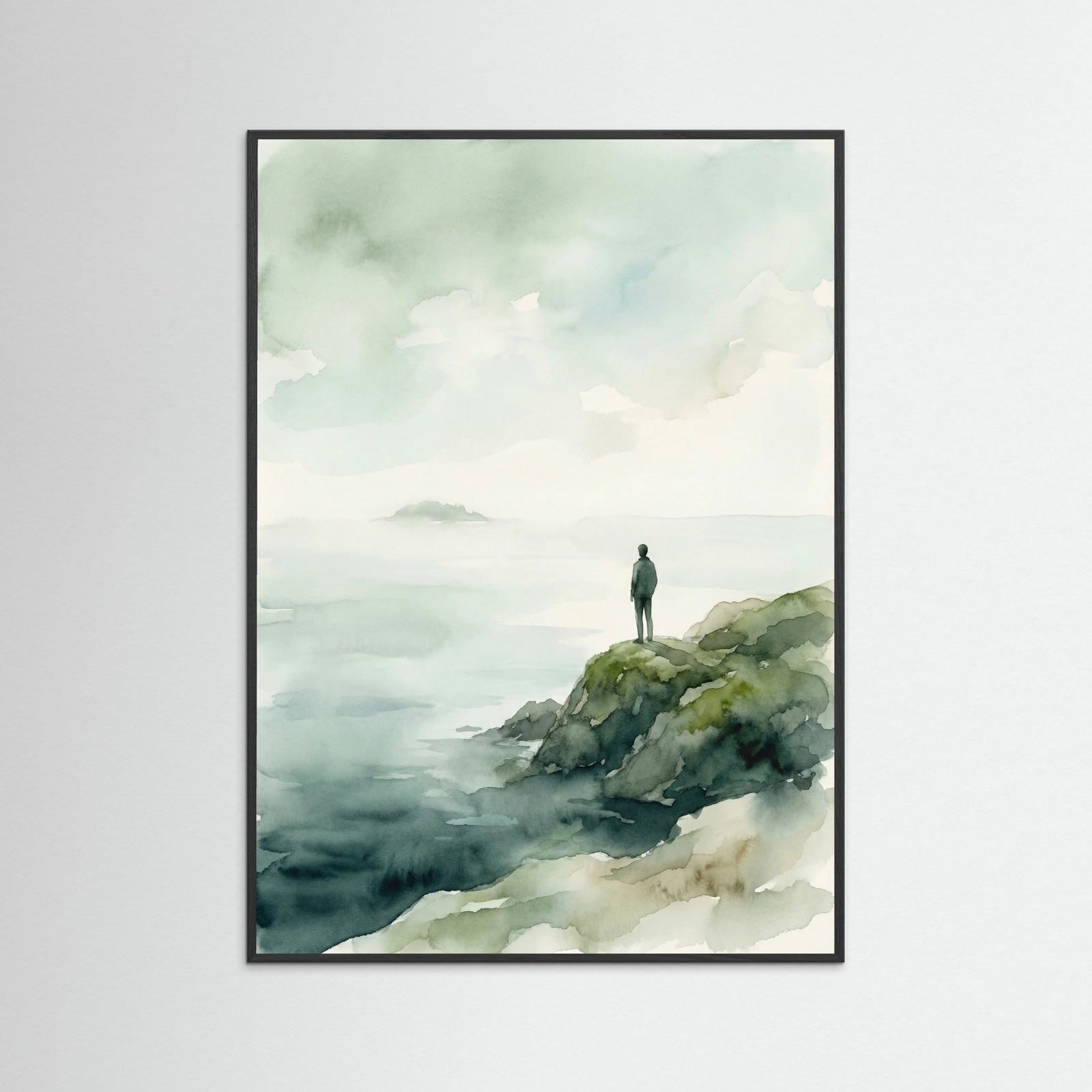 Black Wood Serene Sail Journey