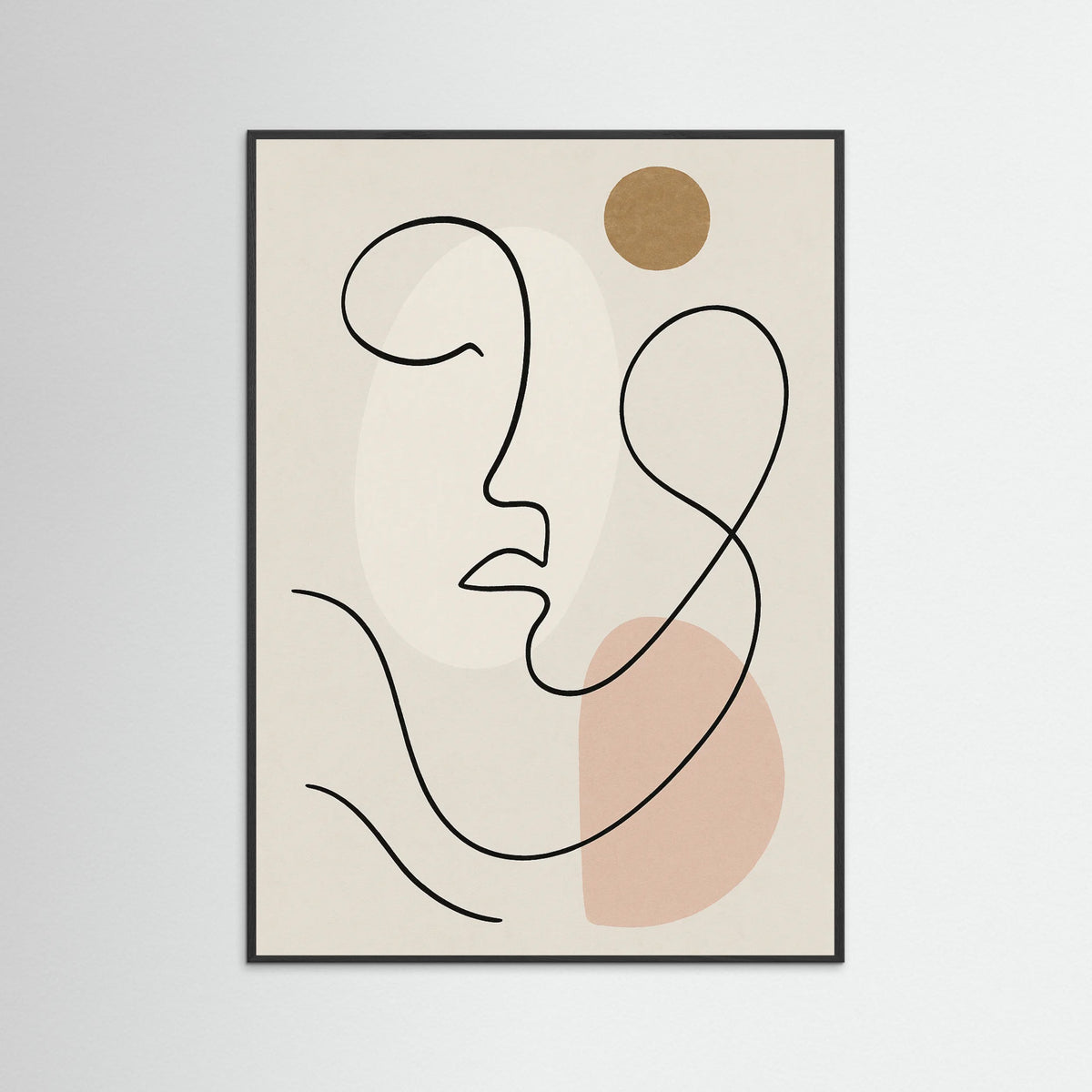 Black Wood Serene Silhouette